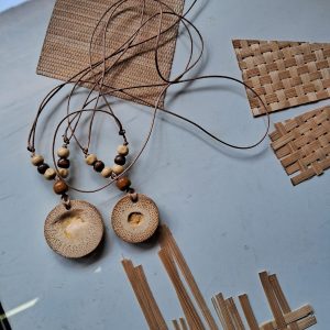 Bamboo Node Chain Necklace – Natural Statement Jewelry