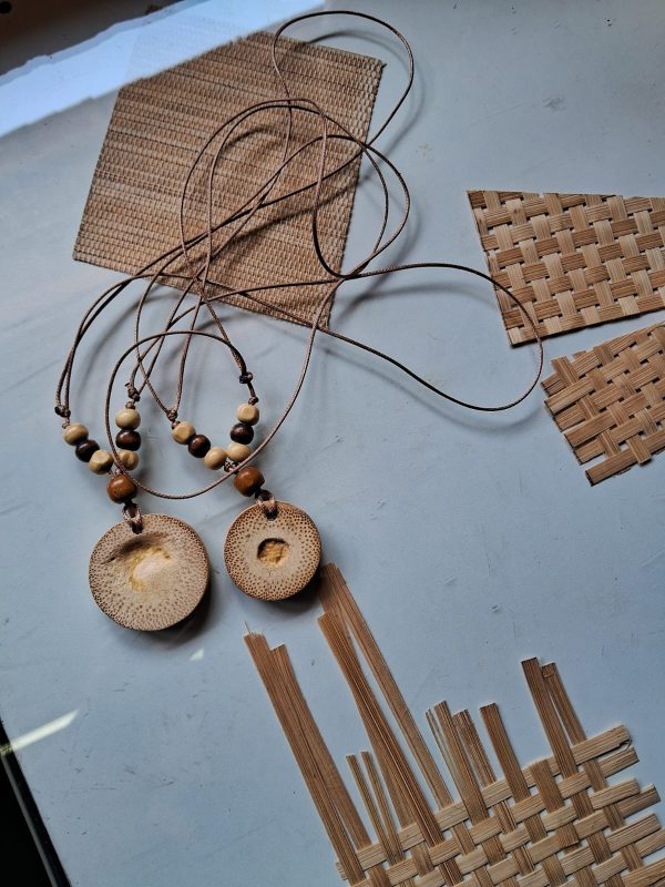 Bamboo Node Chain Necklace – Natural Statement Jewelry